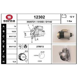 Štartér EAI 12302