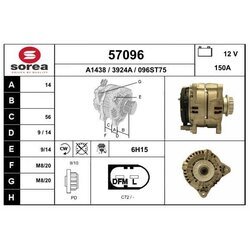 Alternátor EAI 57096