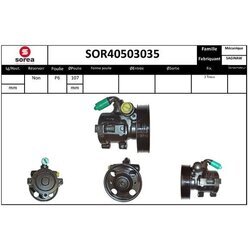 Hydraulické čerpadlo pre riadenie EAI SOR40503035