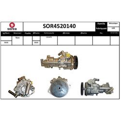 Hydraulické čerpadlo pre riadenie EAI SOR4520140