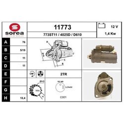 Štartér EAI 11773