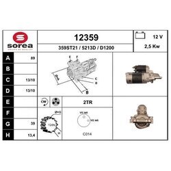 Štartér EAI 12359