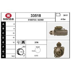 Štartér EAI 33518