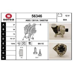 Alternátor EAI 56346