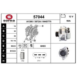 Alternátor EAI 57044