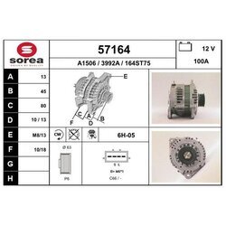 Alternátor EAI 57164