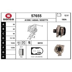Alternátor EAI 57655