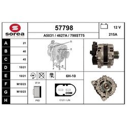 Alternátor EAI 57798