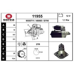 Štartér EAI 11955