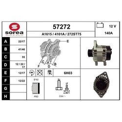 Alternátor EAI 57272