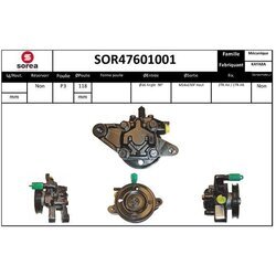 Hydraulické čerpadlo pre riadenie EAI SOR47601001