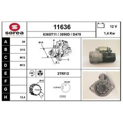 Štartér EAI 11636