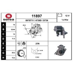 Štartér EAI 11897