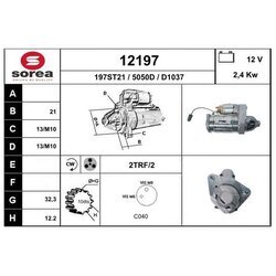 Štartér EAI 12197