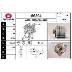 Alternátor EAI 56204