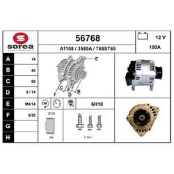 Alternátor EAI 56768