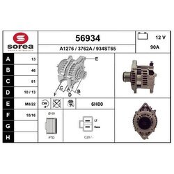 Alternátor EAI 56934