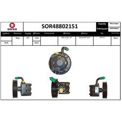 Hydraulické čerpadlo pre riadenie EAI SOR48802151