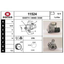 Štartér EAI 11524