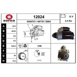 Štartér EAI 12024