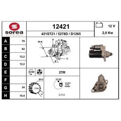 Štartér EAI 12421