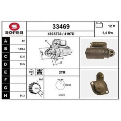 Štartér EAI 33469