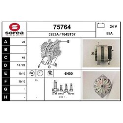 Alternátor EAI 75764
