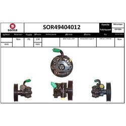 Hydraulické čerpadlo pre riadenie EAI SOR49404012