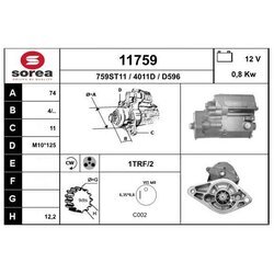 Štartér EAI 11759