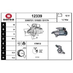 Štartér EAI 12339