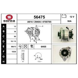 Alternátor EAI 56475