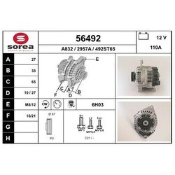 Alternátor EAI 56492