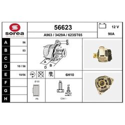 Alternátor EAI 56623