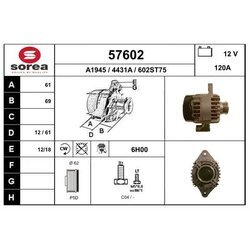 Alternátor EAI 57602