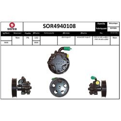 Hydraulické čerpadlo pre riadenie EAI SOR4940108