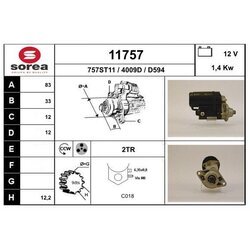 Štartér EAI 11757