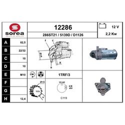 Štartér EAI 12286