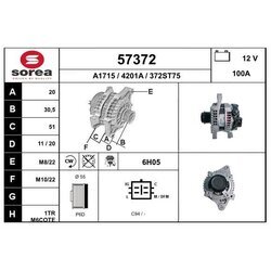 Alternátor EAI 57372