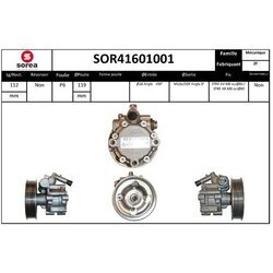 Hydraulické čerpadlo pre riadenie EAI SOR41601001