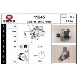 Štartér EAI 11245