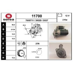 Štartér EAI 11700