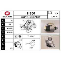 Štartér EAI 11850
