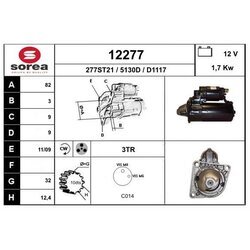 Štartér EAI 12277