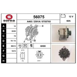 Alternátor EAI 56075