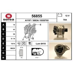 Alternátor EAI 56855