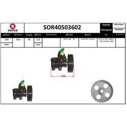 Hydraulické čerpadlo pre riadenie EAI SOR40503602