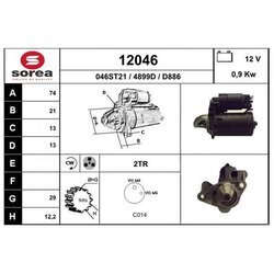 Štartér EAI 12046