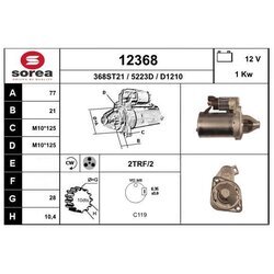 Štartér EAI 12368