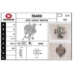 Alternátor EAI 56460