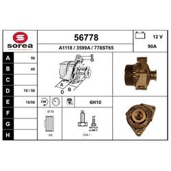 Alternátor EAI 56778